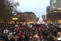 Aleppo, Halep, Syrien, Demonstration, IGMG, Kundgebung